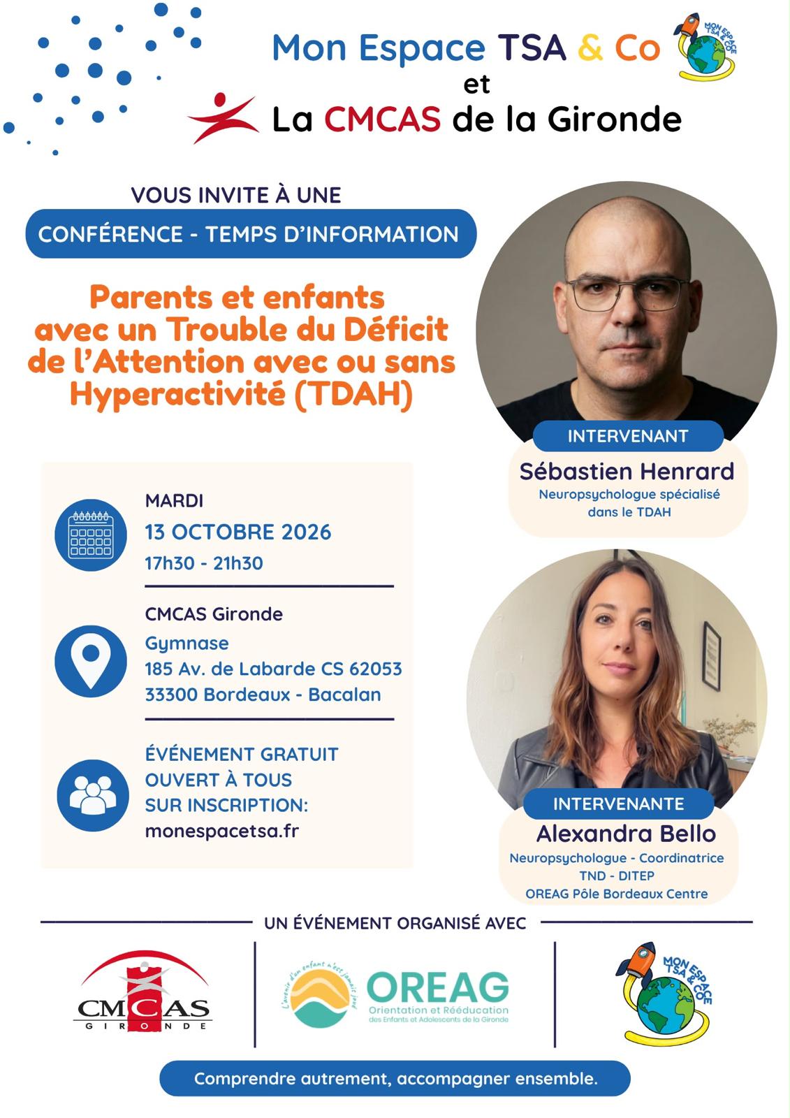 Conférence gratuite Parents et enfants avec un TDAH : comment trouver l’équilibre familial ?