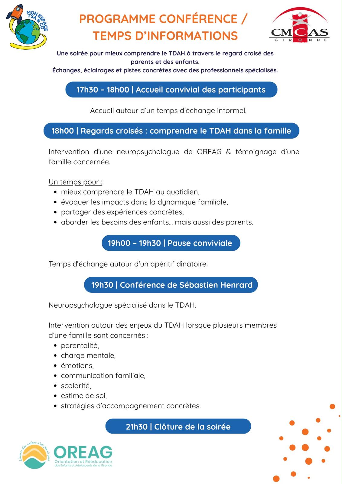 Conférence gratuite Parents et enfants avec un TDAH : comment trouver l’équilibre familial ? – Image 2